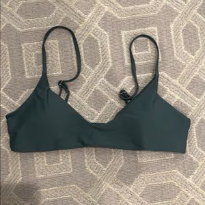 BRAND NEW army green bikini top!